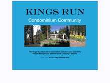 Tablet Screenshot of kingsrun.org